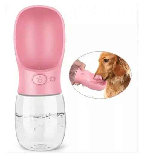 Botella Bebedero Portátil para Perros y Gatos 500ml