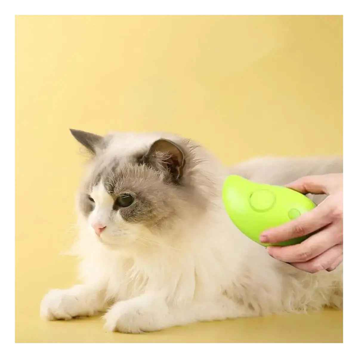 Cepillo Vaporizador para Mascotas 3 en 1 Recargable USB