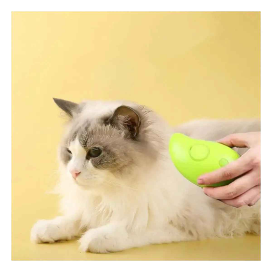 Cepillo Vaporizador para Mascotas 3 en 1 Recargable USB - Cuidado Fácil y Efectivo - Hover