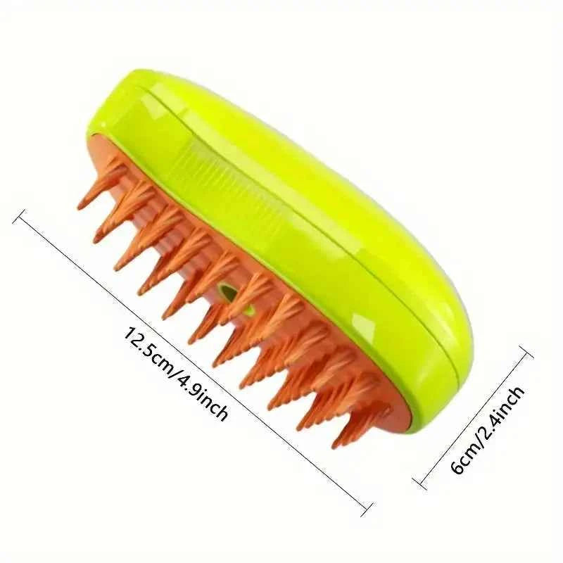 Cepillo Vaporizador para Mascotas 3 en 1 Recargable USB