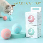 Pelota Inteligente Auto-Giratoria Interactiva para Gatos