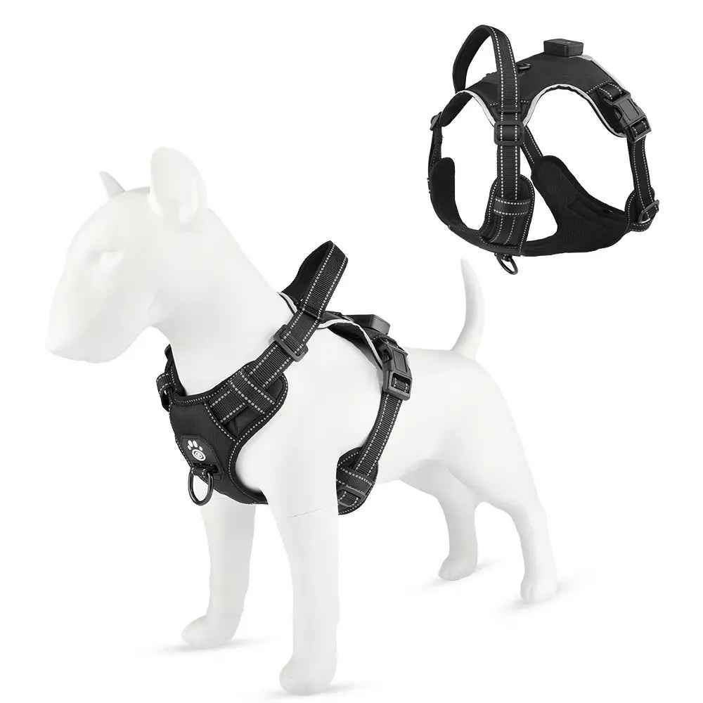 Arnés LED de Seguridad para Perros Recargable