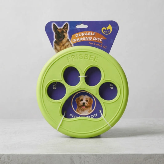 Frisbee para Perros Resistente – Ejercicio al Aire Libre