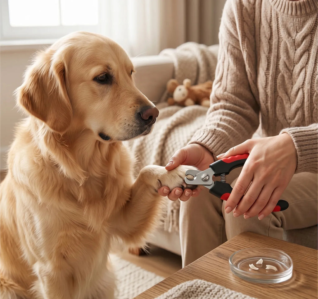 Kit cuidado uñas mascotas cortaunas profesional – patitas sanas sin veterinario, despacho Chile