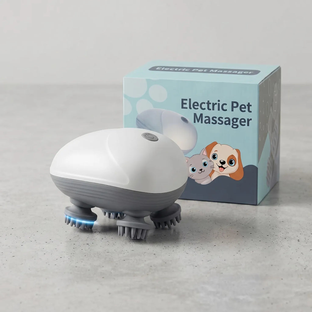 Masajeador eléctrico USB para gatos y perros – alivia tensión muscular reduce estrés Chile