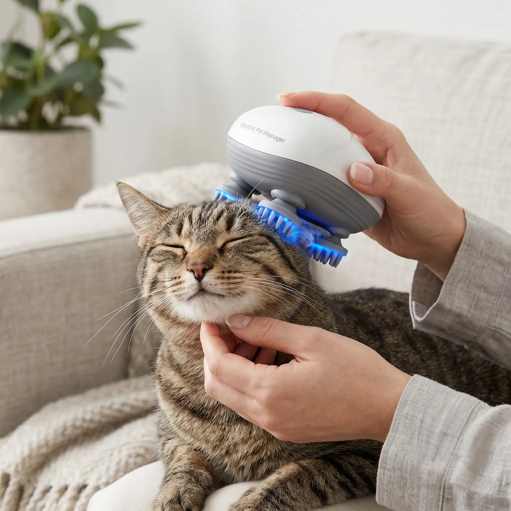 Masajeador Eléctrico Mascotas | Gatos y Perros Chile