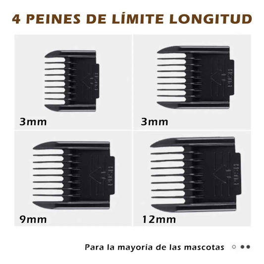 Kit de Cortapelos Profesional para Mascotas: Cortapelos Profesional para Perros y Gatos - Hover