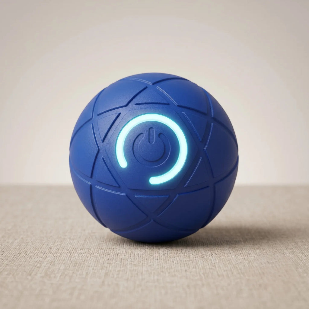 Pelota saltarina inteligente perros modo dual USB TPR anti-mordidas – despacho Chile